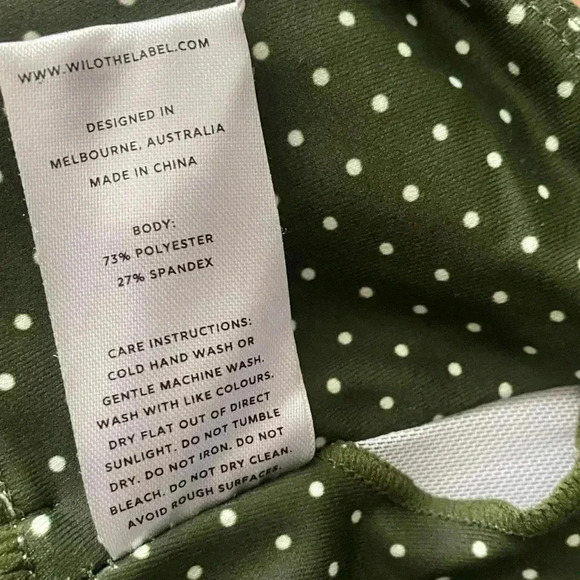 🆕WILO Contour Polka Dot Striped Padded Sports Bra/Top L🆕 - Picture 8 of 10